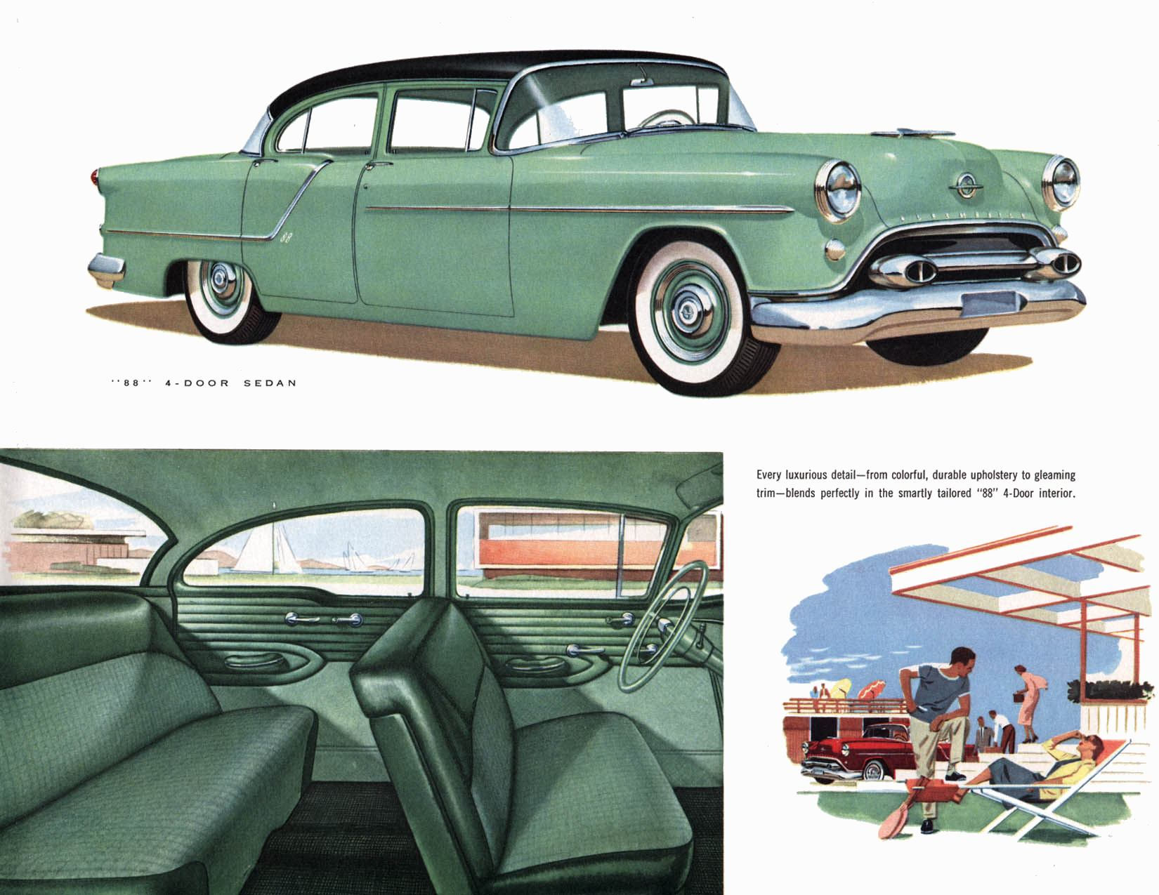 1954 Oldsmobile Motor Cars Brochure Page 7